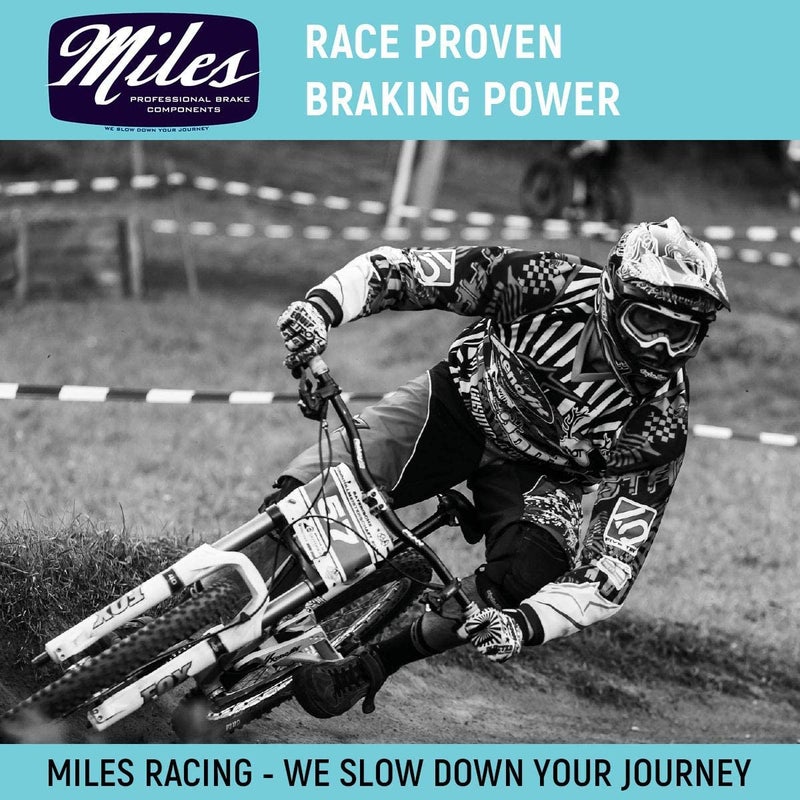 Miles Racing - Disc Brake Pads - Organic - TEKTRO Aquila (MD-M500), Aries (MD-M300), MD-M280, HD-M282 Junior, HD-M285, HD-M286, HD-T285, MD-C510, MD-U510, Auriga Comp, Auriga Pro (MI-ORG-23) - Image 5